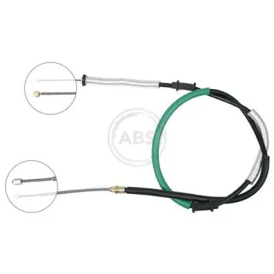 Cable de accionamiento, freno de estacionamiento A.B.S. K18067 Precio Bajo